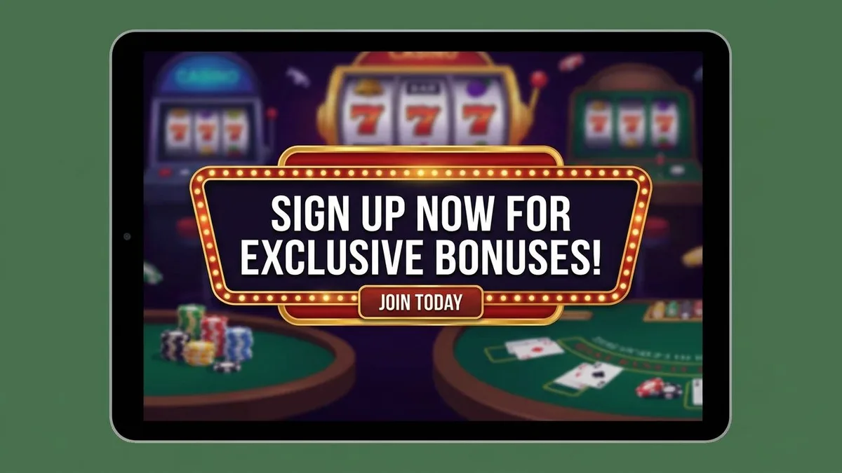 Aanmelden met bonus